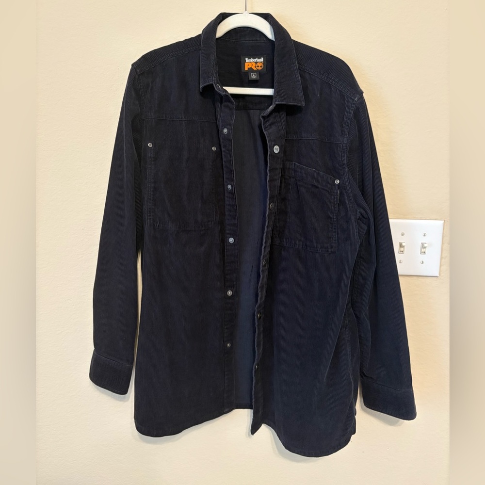 Timberland Black Lightweight Shirt Jacket